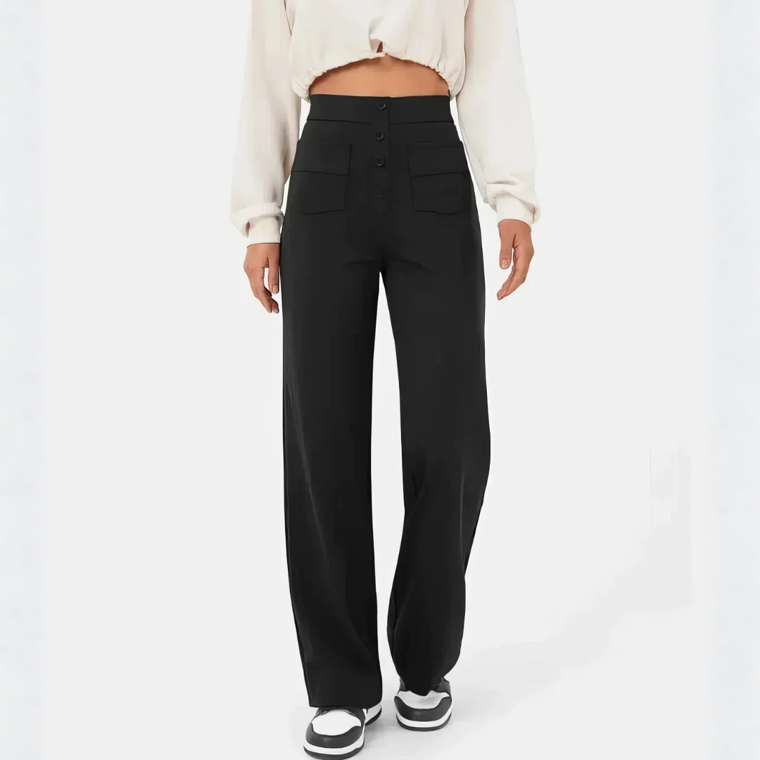 Kurvekompas | Pants with high waist