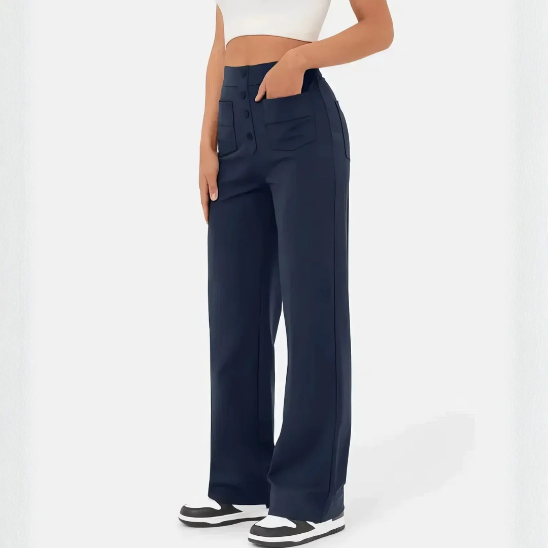 Kurvekompas | Pants with high waist