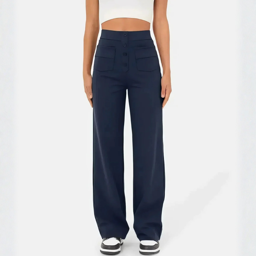 Kurvekompas | Pants with high waist