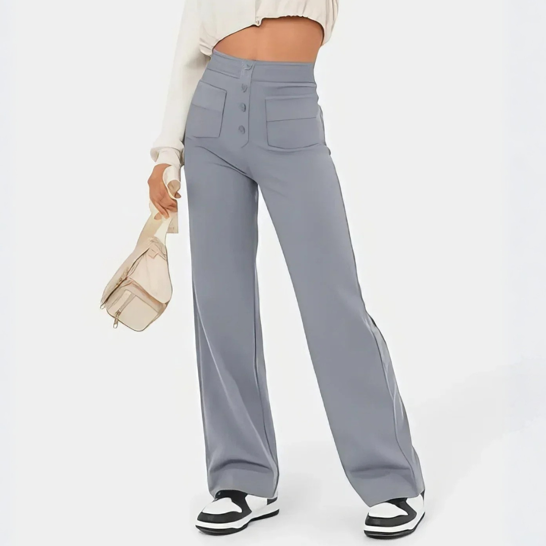 Kurvekompas | Pants with high waist