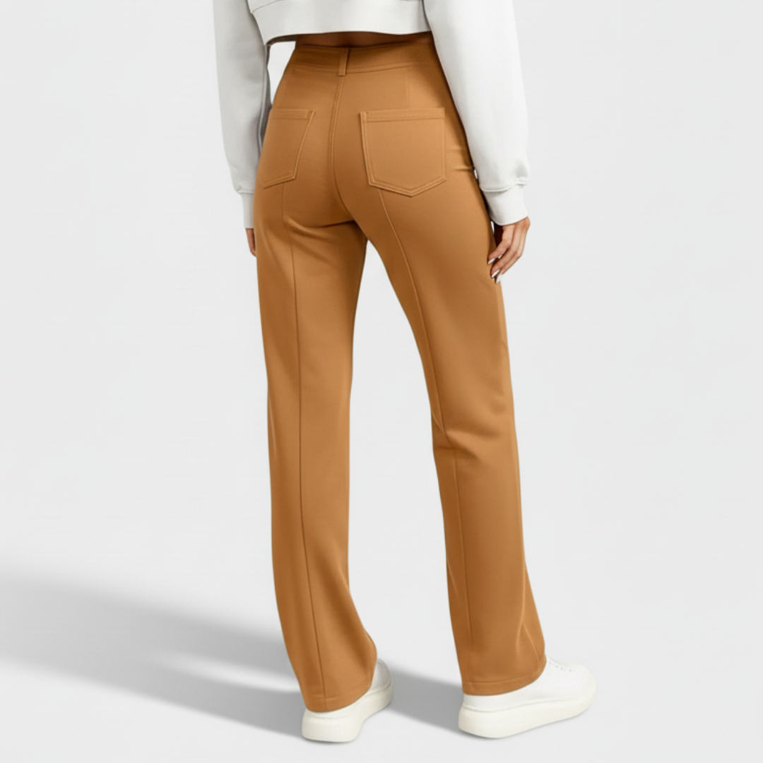 Kurvekompas | Pants with high waist