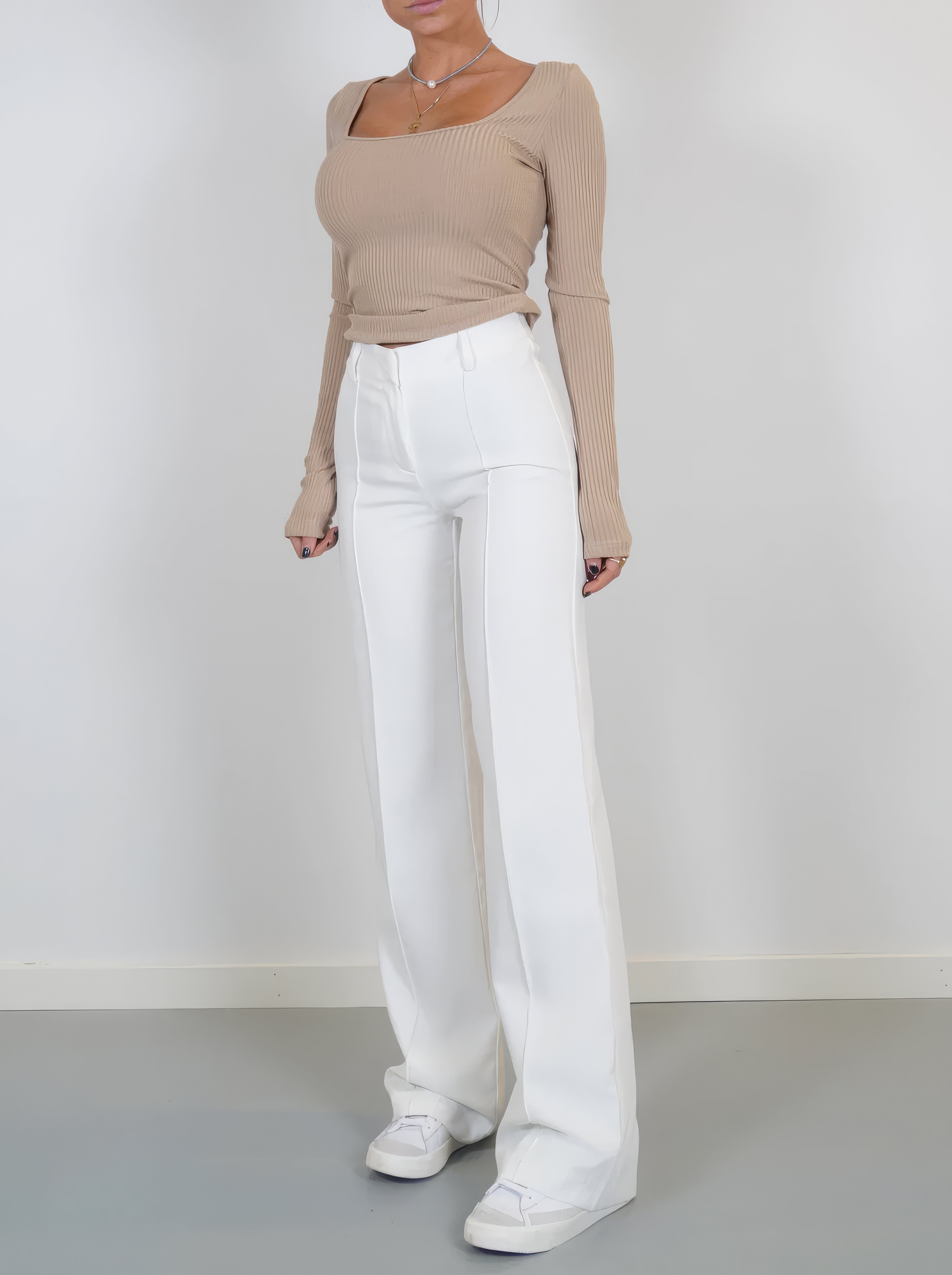 Floor Wijde en elegante broek
