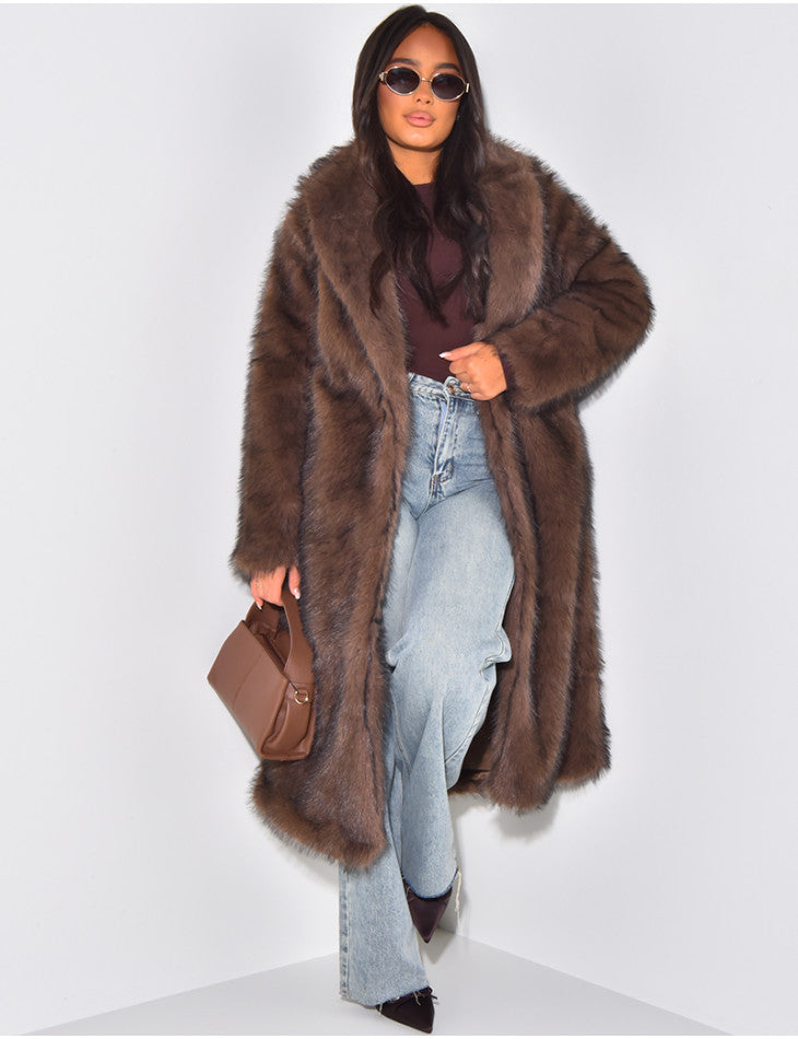 Isabella™ | Premium Oversized Fur Coat