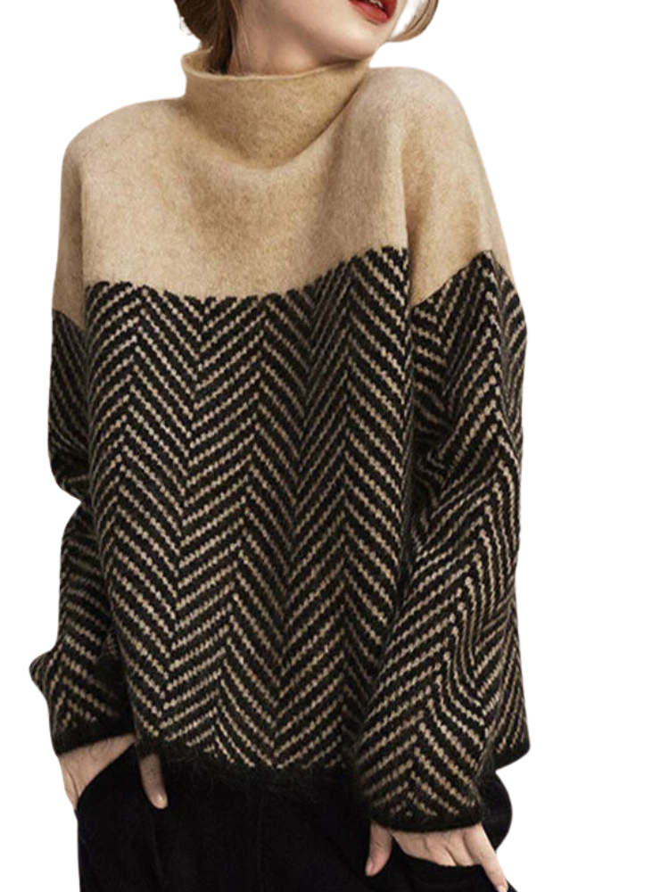 Nina's Winter Warmte Khaki Coltrui
