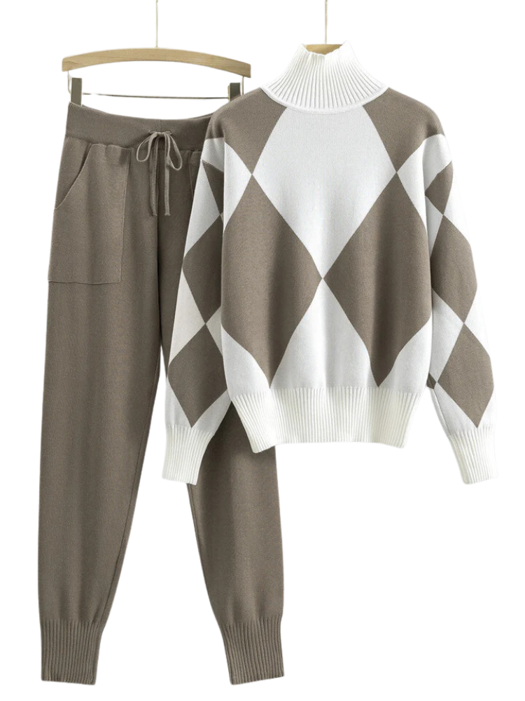 Emma Warme Dames Trui en Broek