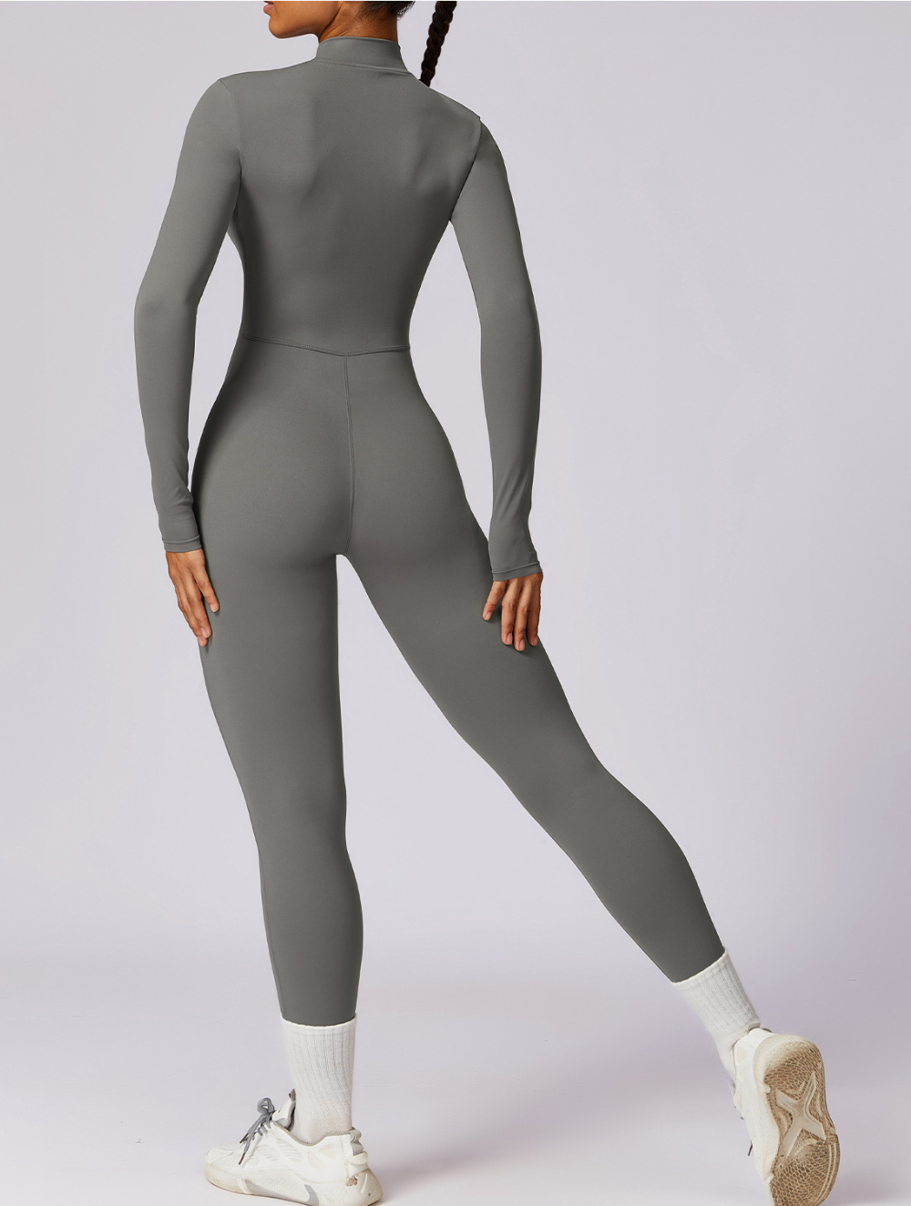 Kate | Shaping Yoga Fitness Jumpsuit met Lange Mouwen