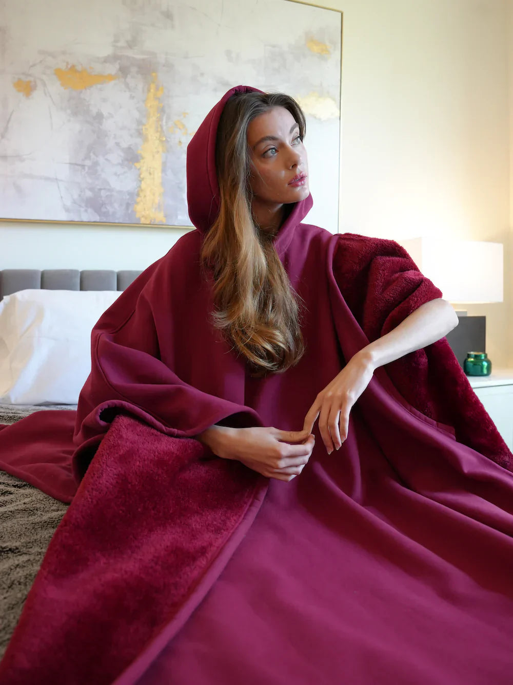 Eden Hoodie Blanket – Jouw Cocoon van Comfort