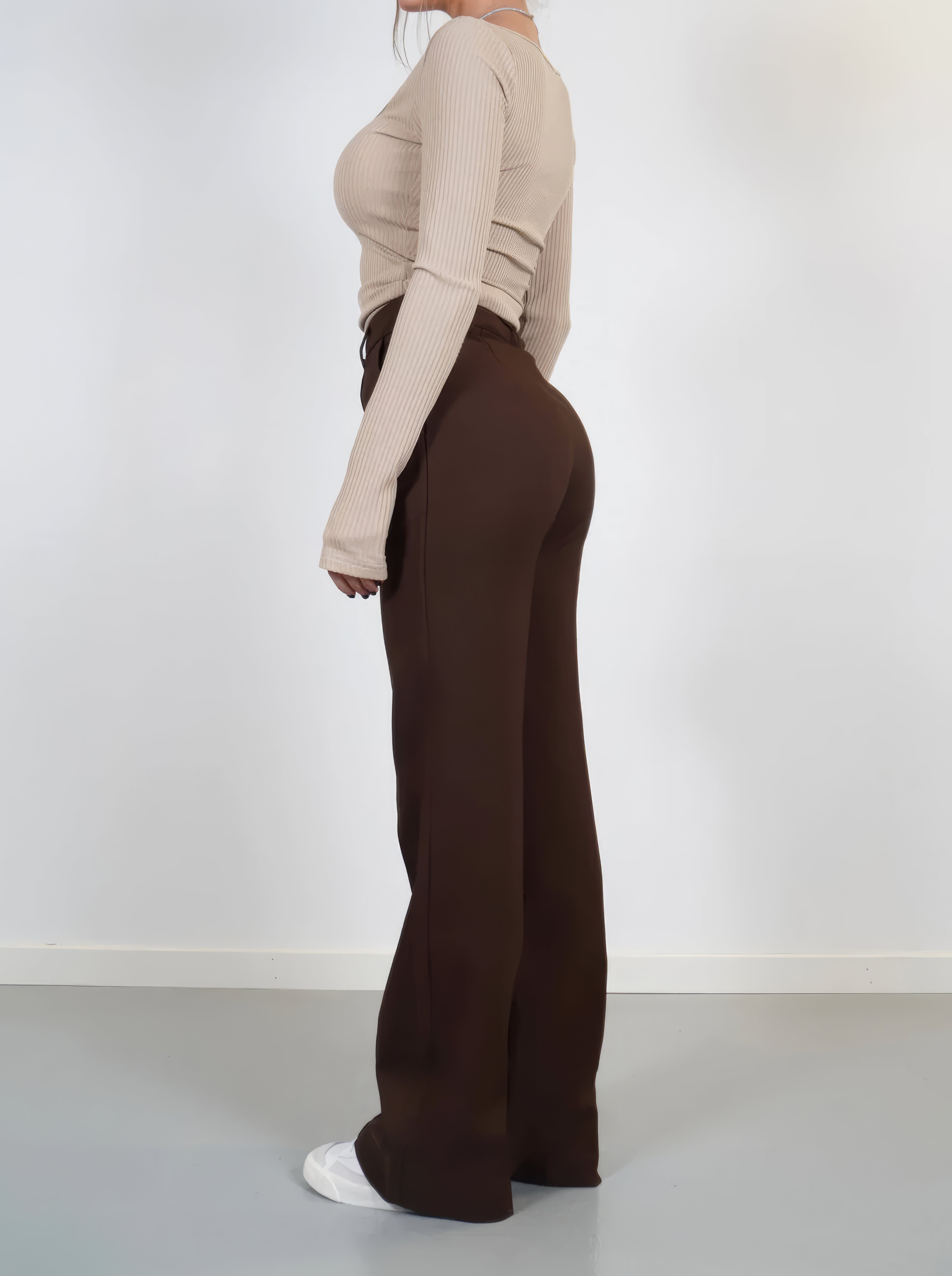 Floor Wijde en elegante broek