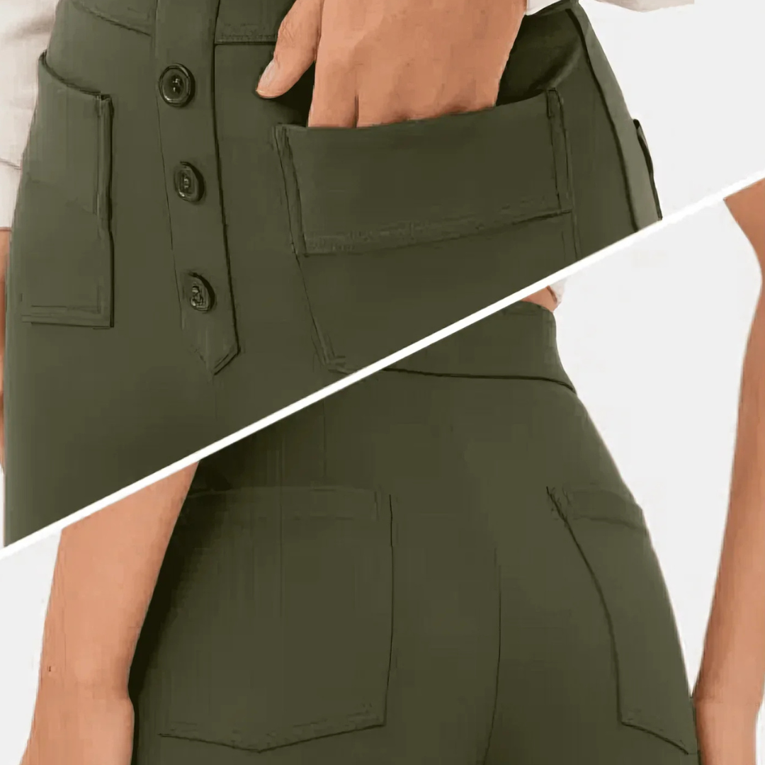 Kurvekompas | Pants with high waist