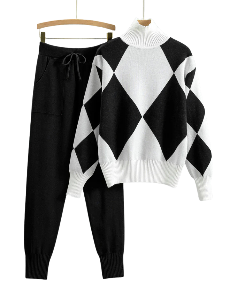Emma Warme Dames Trui en Broek