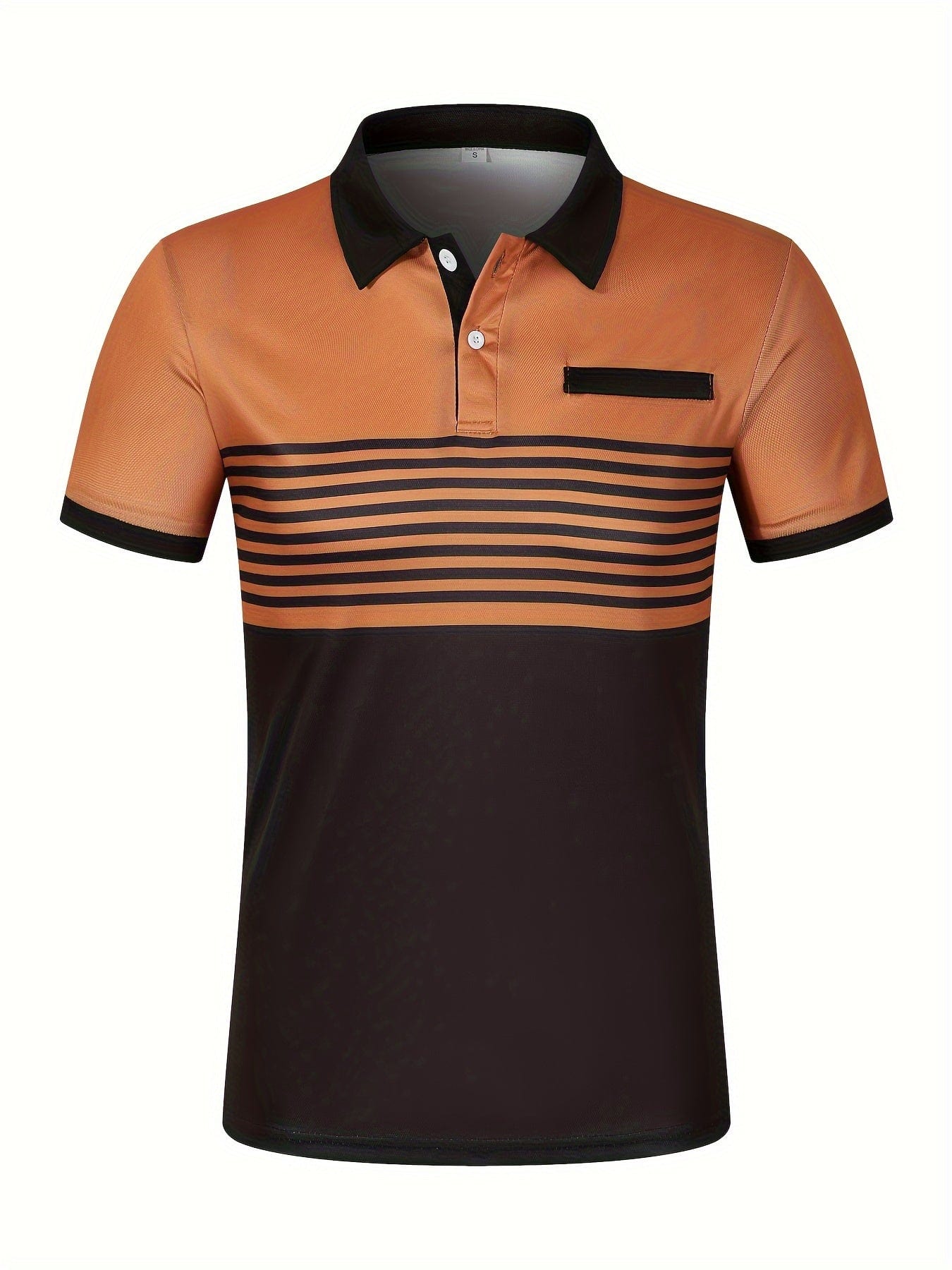 Louis｜Heren Gestreept Zomers Poloshirt