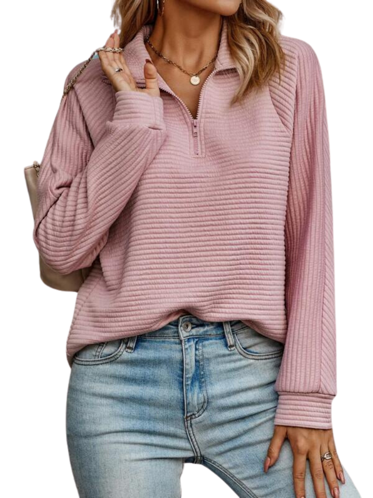 Elegant Dames Trui met V-hals