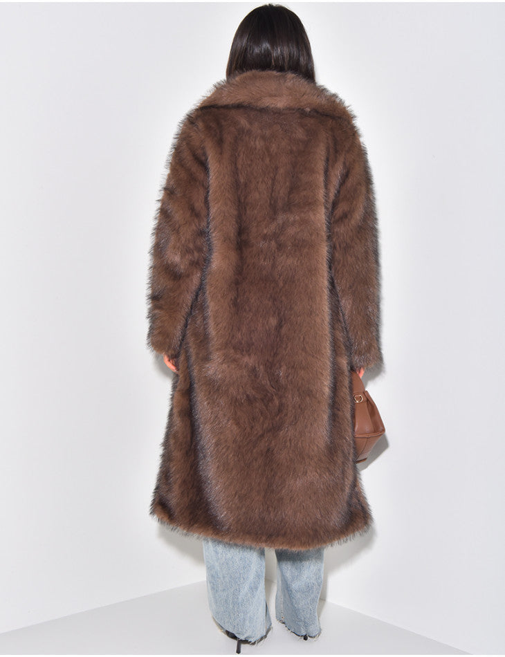 Isabella™ | Premium Oversized Fur Coat