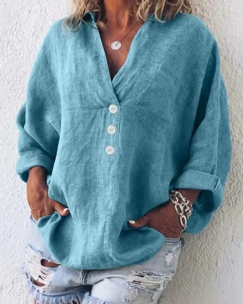 Natasja | Chic linen blouse