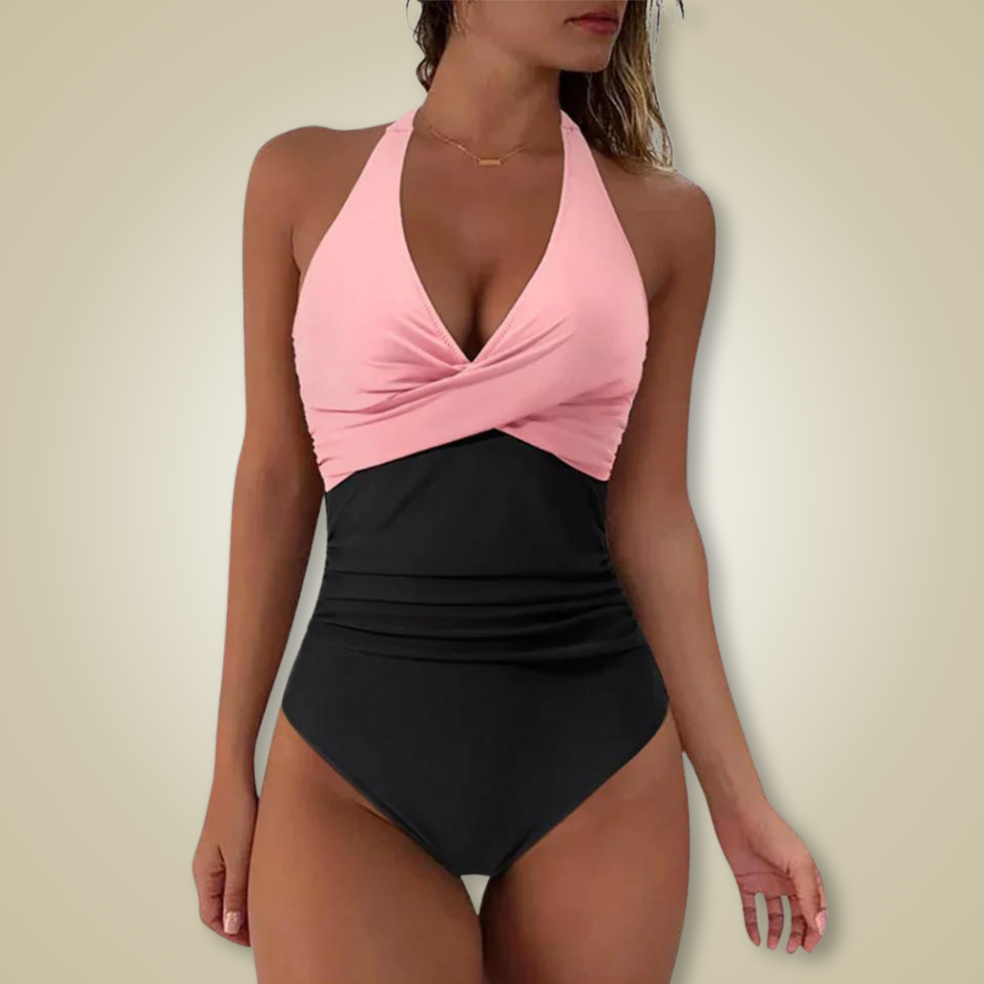 Emma - Comfortable Swimsuit with Push Up-Bikini Top for Women