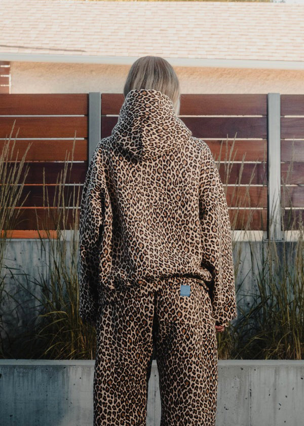 Layla - Leopard Print Hoodie