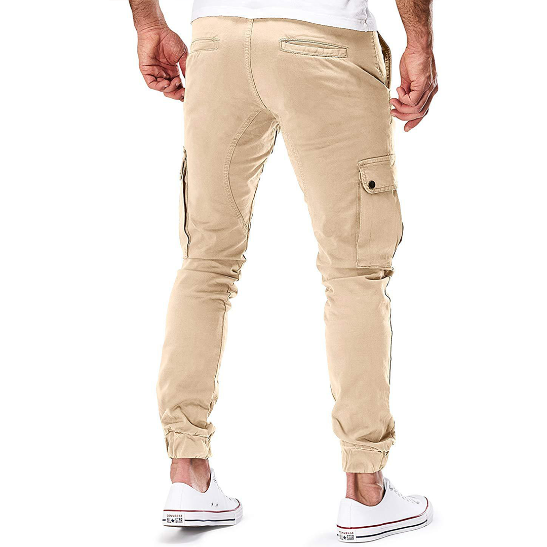 Platte praktische broek