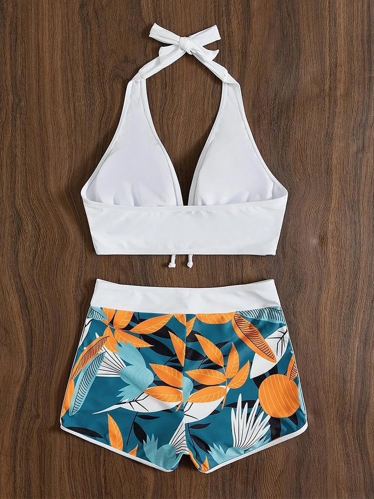 Portia | Tropische Dames Zwemshorts
