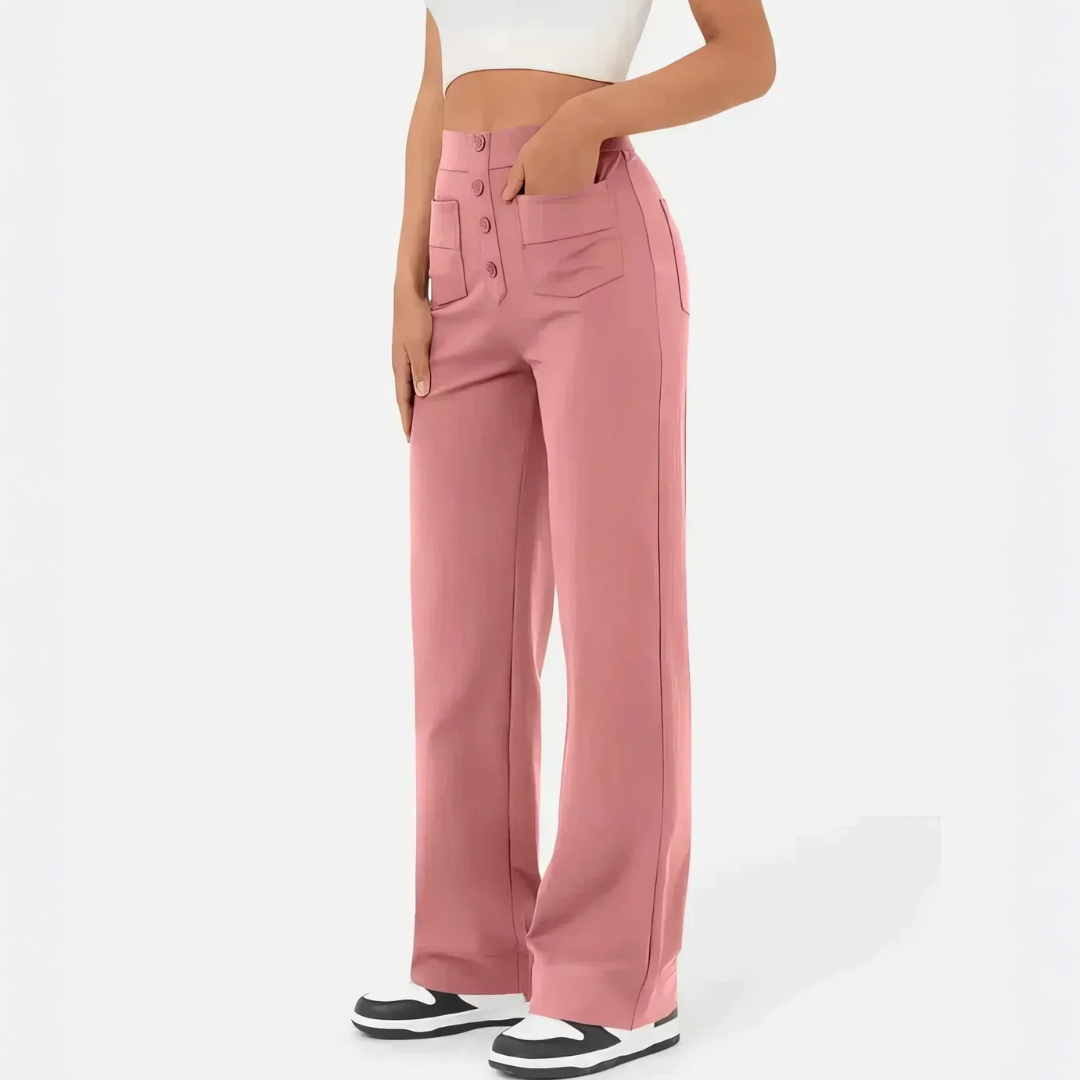 Kurvekompas | Pants with high waist