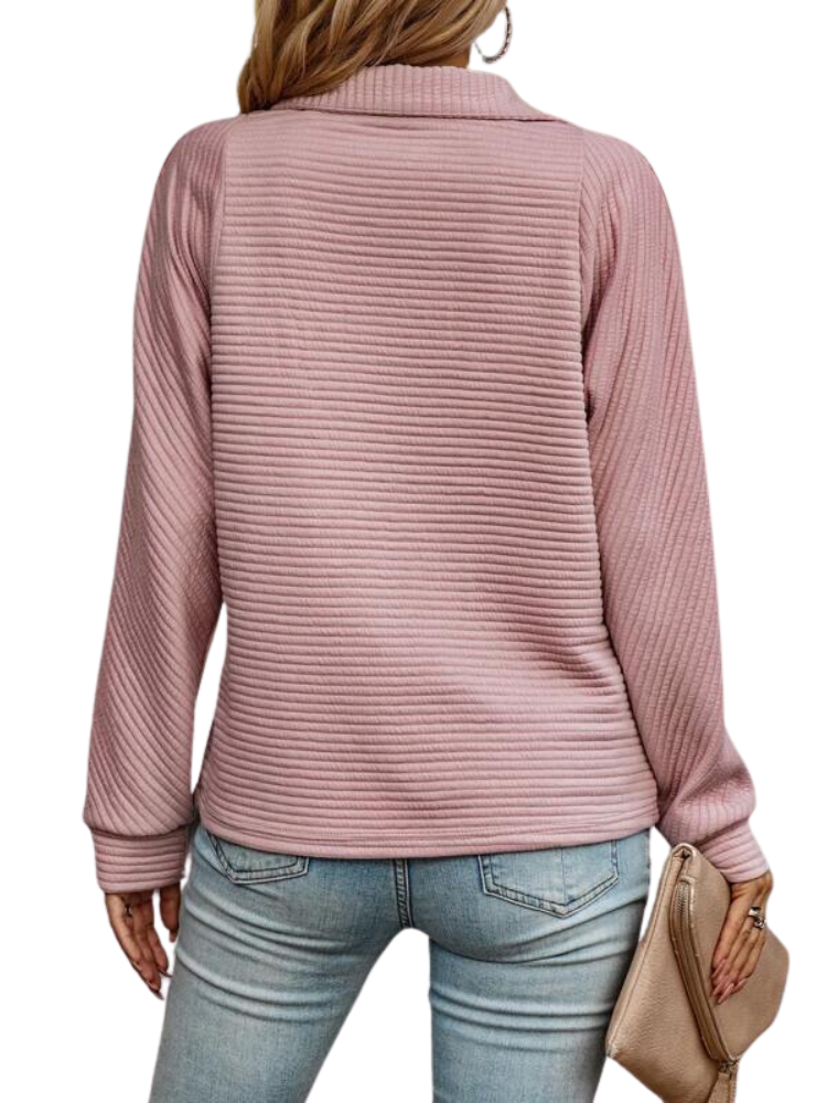 Elegant Dames Trui met V-hals
