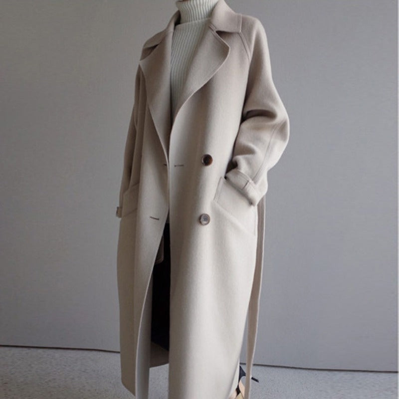 Camille | Elegante lange winterjas