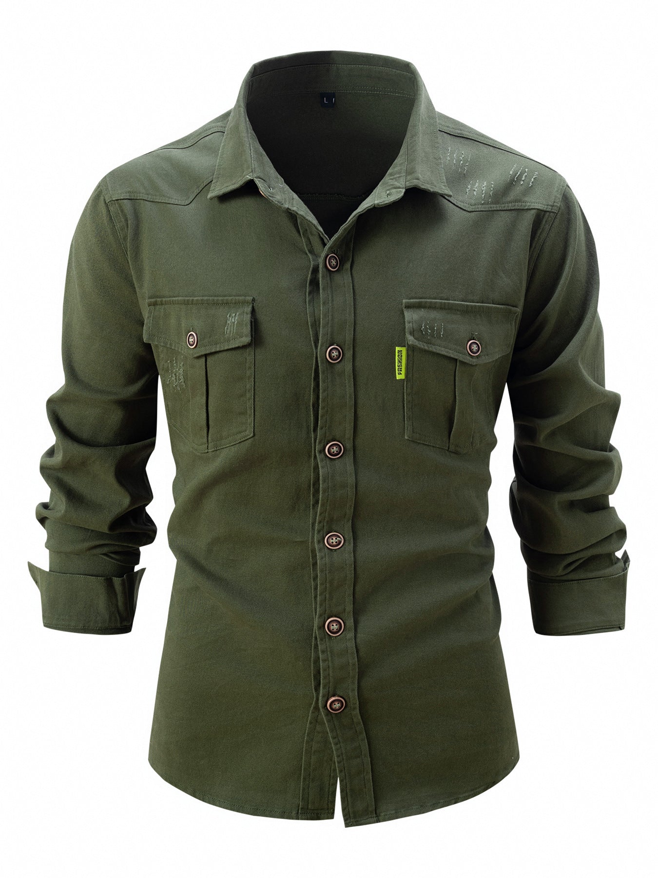 Lange Mouwen Overhemd - Zenda Casual Heren Shirt