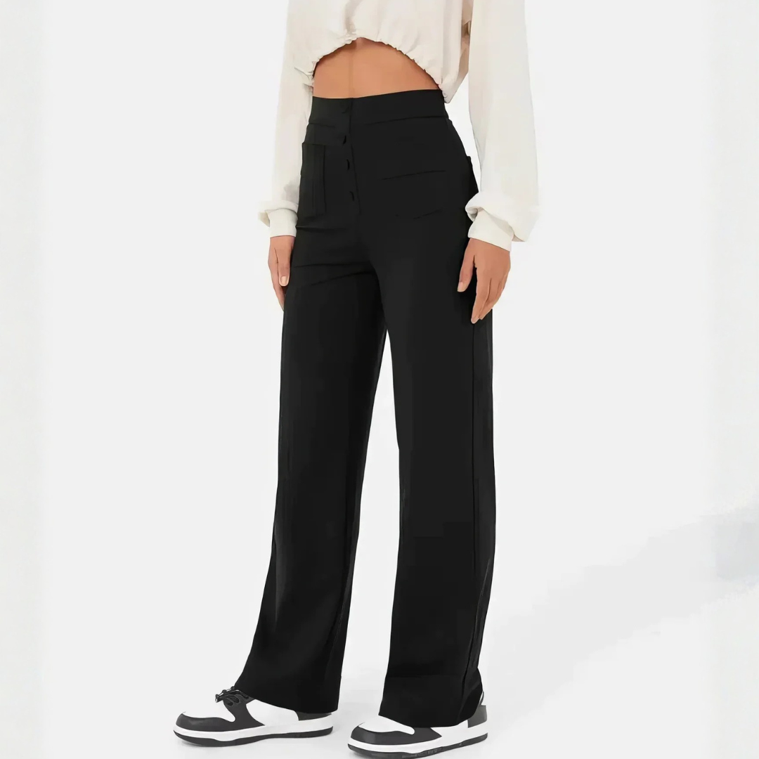 Kurvekompas | Pants with high waist