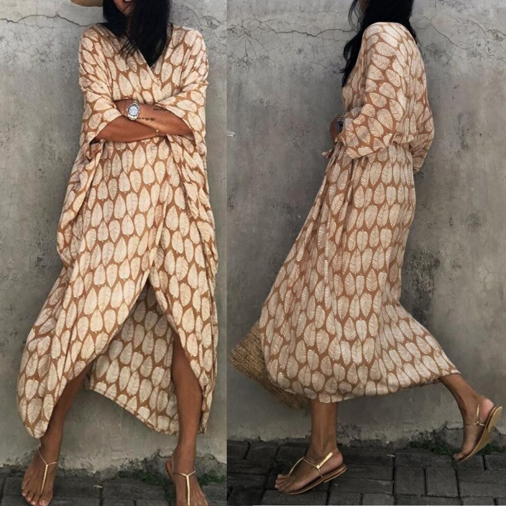 Dames Kimono Cover-Up - Luchtige Pasvorm - Tie-Dye Design - Open Voorzijde
