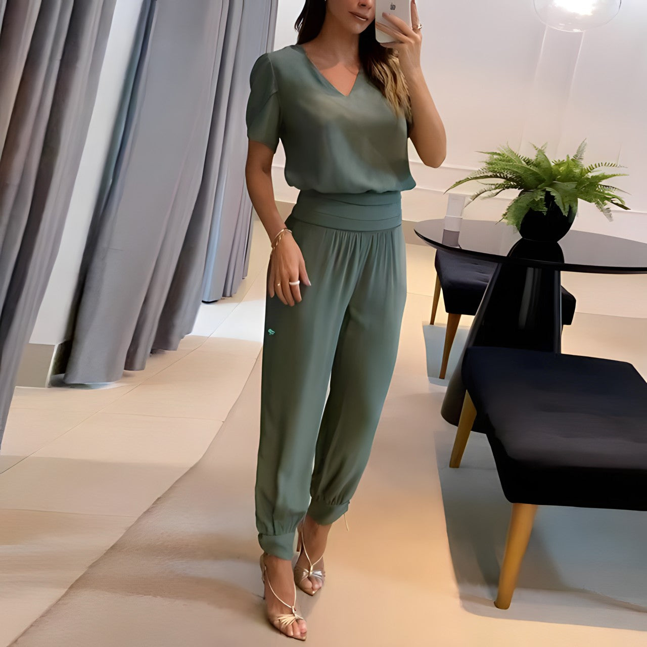 Lili Stijlvolle Shirt en Broek Set