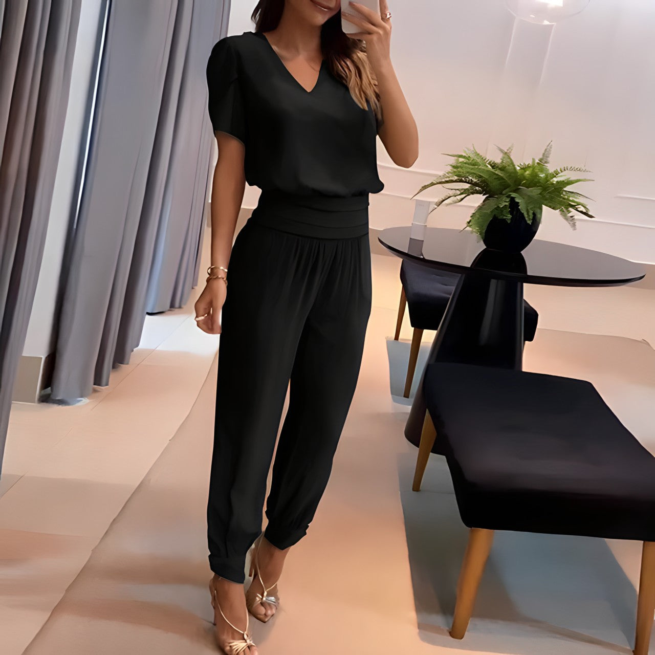 Lili Stijlvolle Shirt en Broek Set