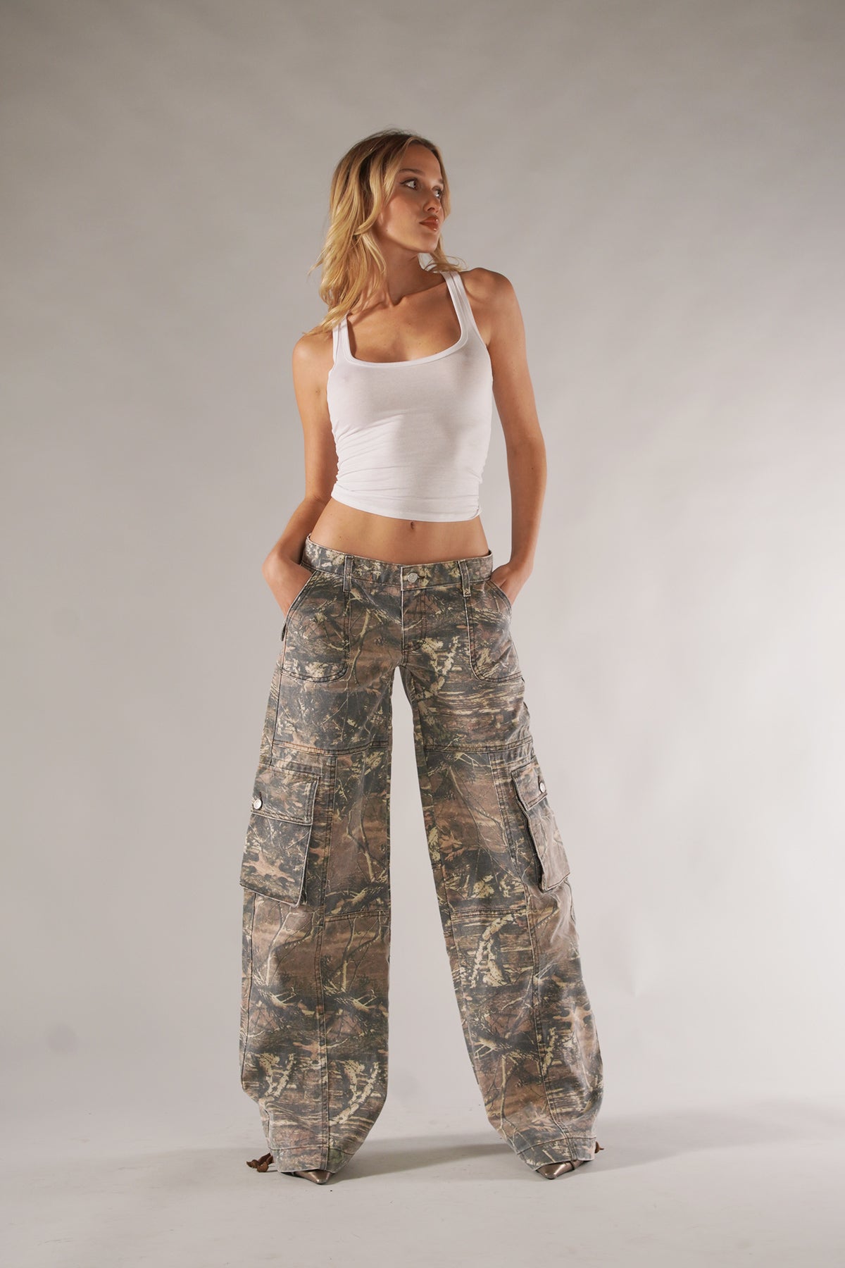 Dames Cargo Broek - Relaxte Pasvorm - Meerdere Zakken - Comfortabel Outdoor Design
