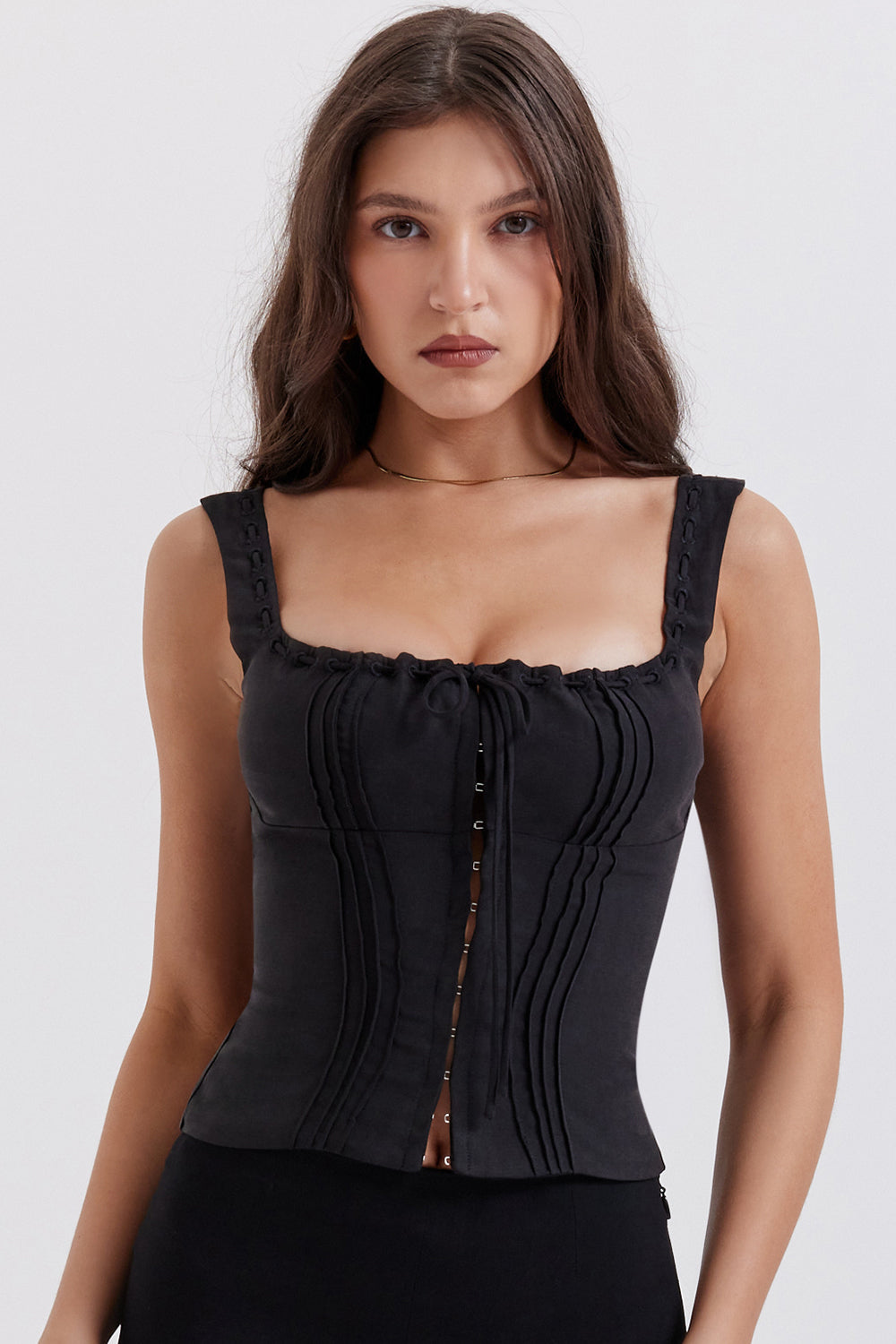 Elegant Corset-Inspirerende Top