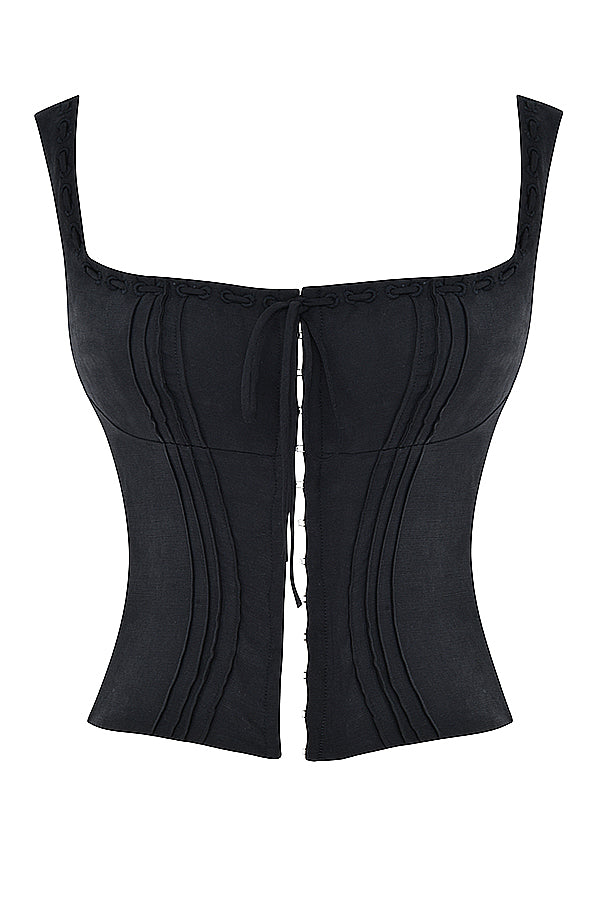 Elegant Corset-Inspirerende Top