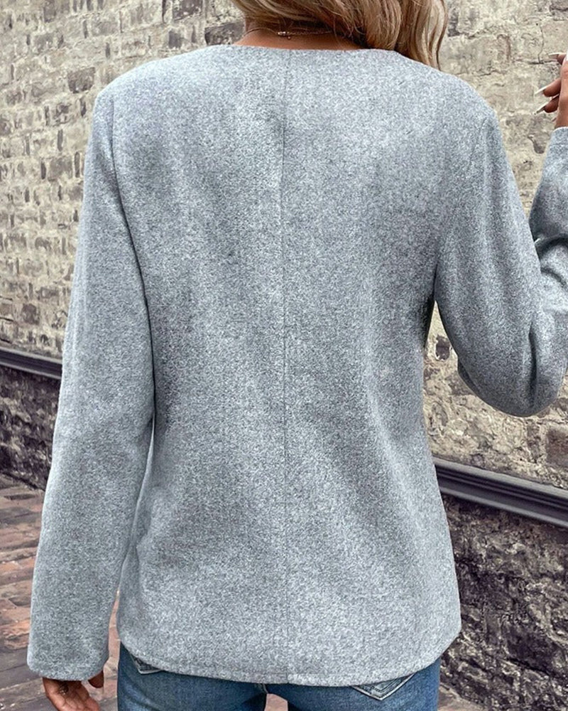 Elegante Blazer | Klassieke Gewatteerde Grijze Blazer Voor Heren En Dames