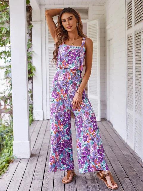 Calpe | Elegante Jumpsuit Bloemprint