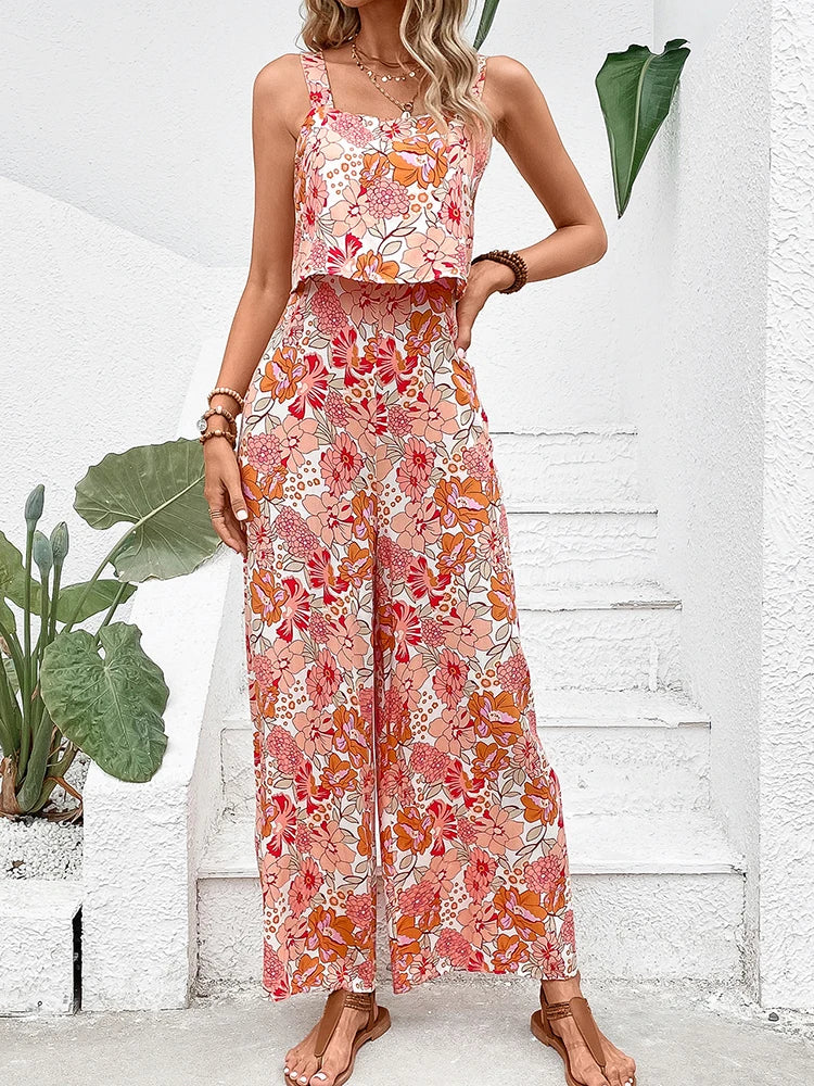 Calpe | Elegante Jumpsuit Bloemprint