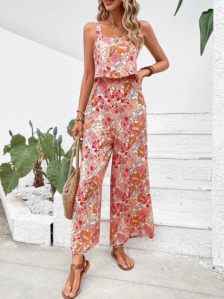 Calpe | Elegante Jumpsuit Bloemprint