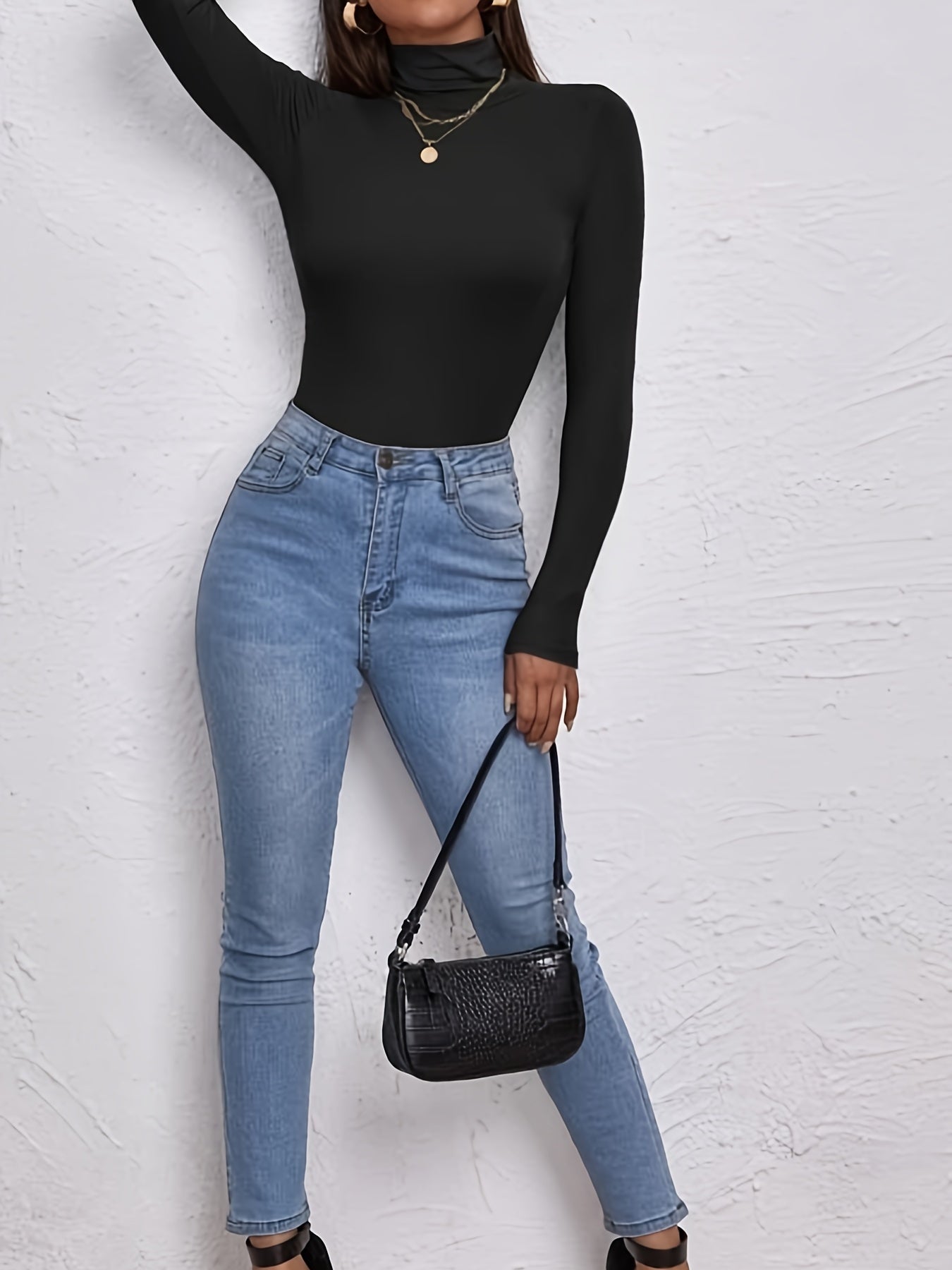 Essential Slim Fit Colshirt