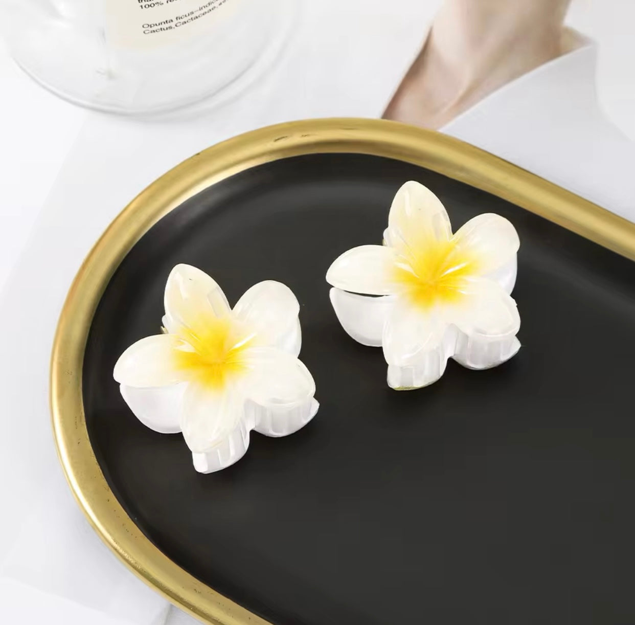 Dames Haarclip – Bloemvormig Design – Stevige Sluiting – Modieuze Haaraccessoire