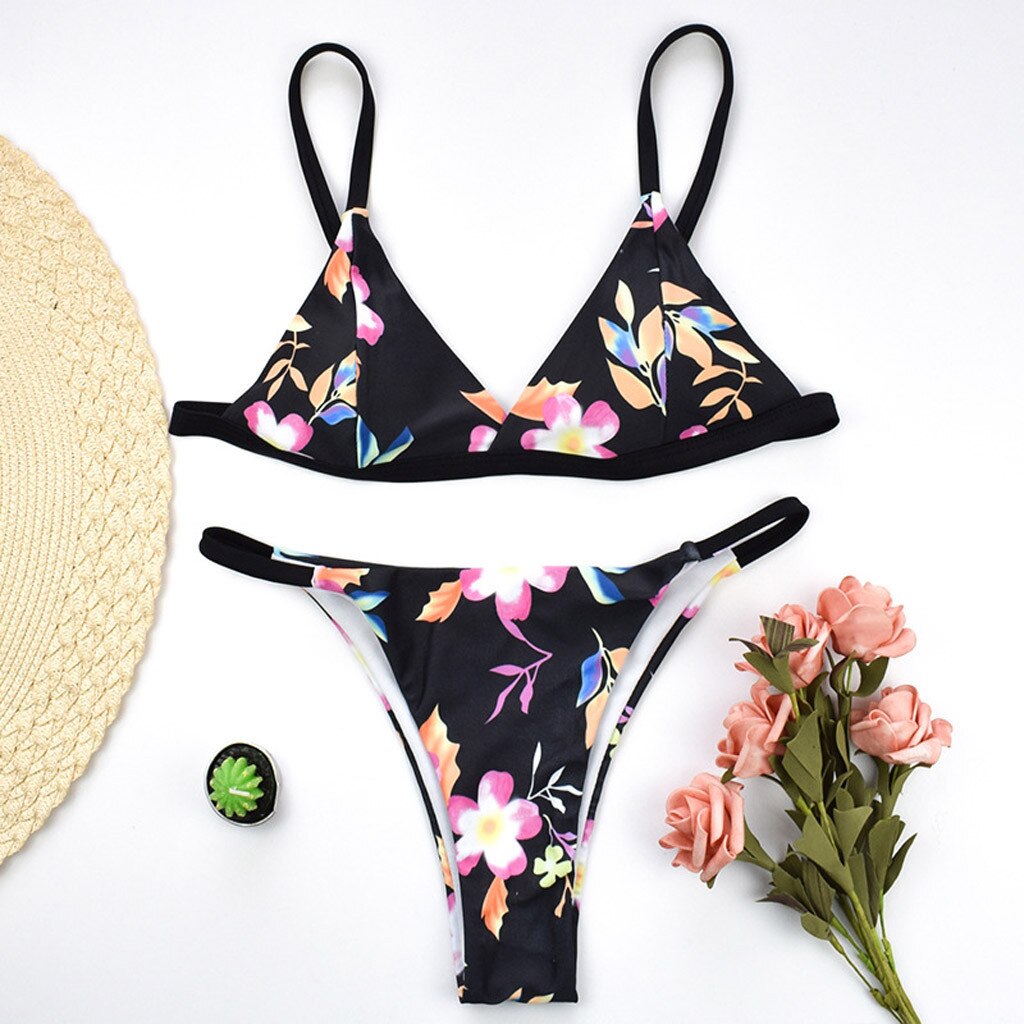 Eva - Stylish Floral Print Bikini for the Summer for Women