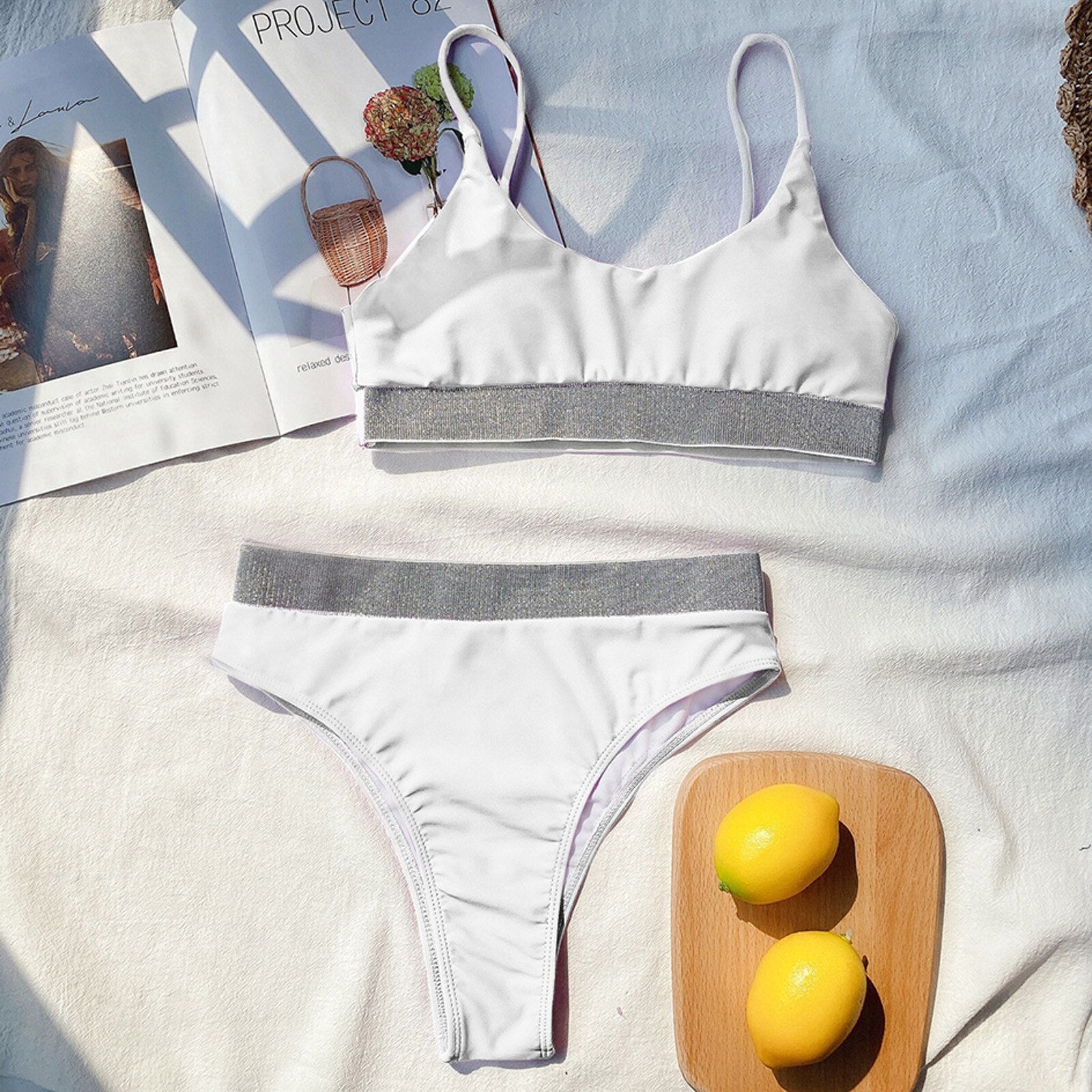 Lotte - Stylish High Waist Bikini for Women