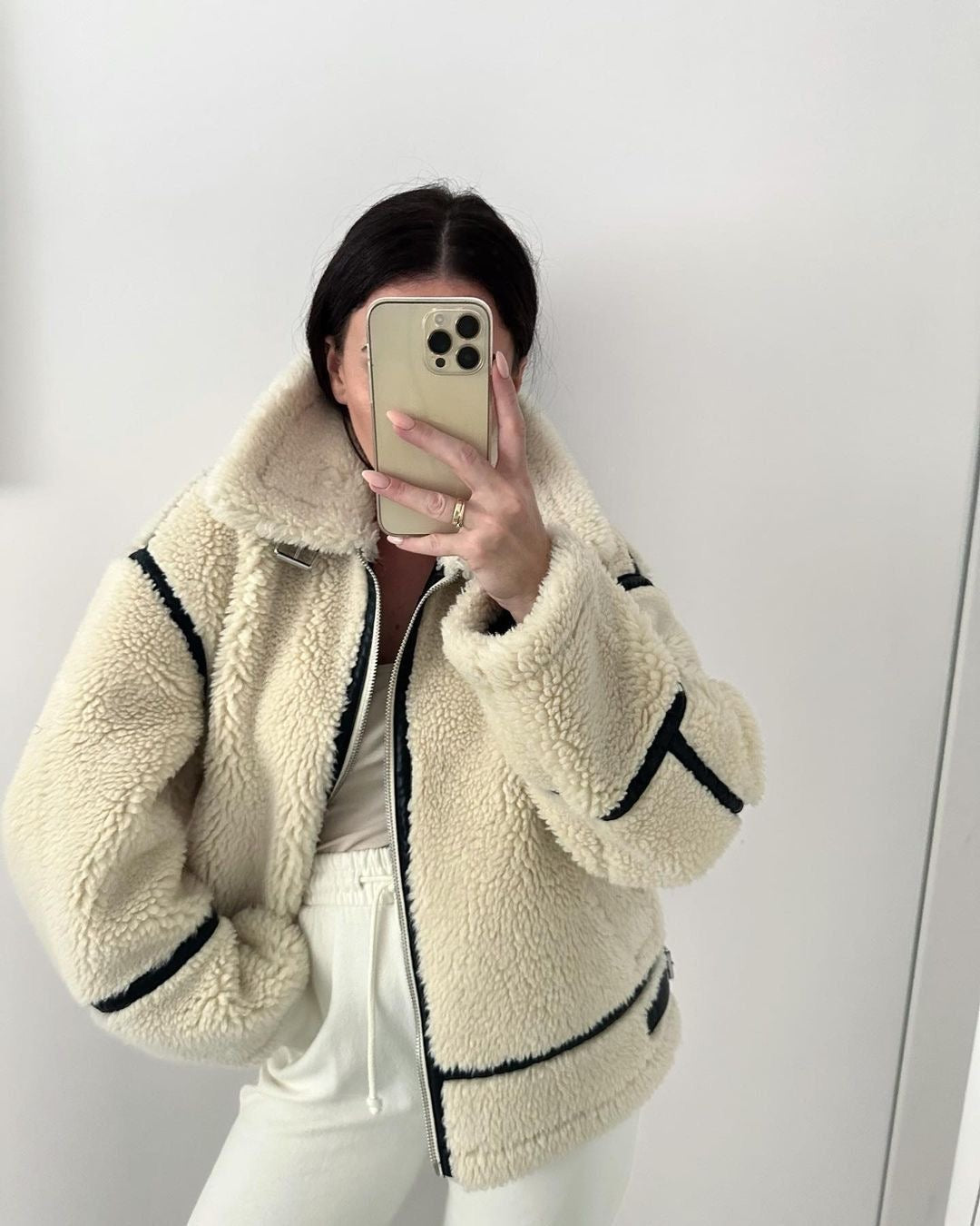 Luna - Luxe Teddy Coat