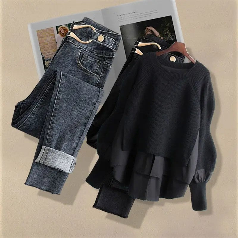 Isabelle - Elegante Tweedelige Outfit
