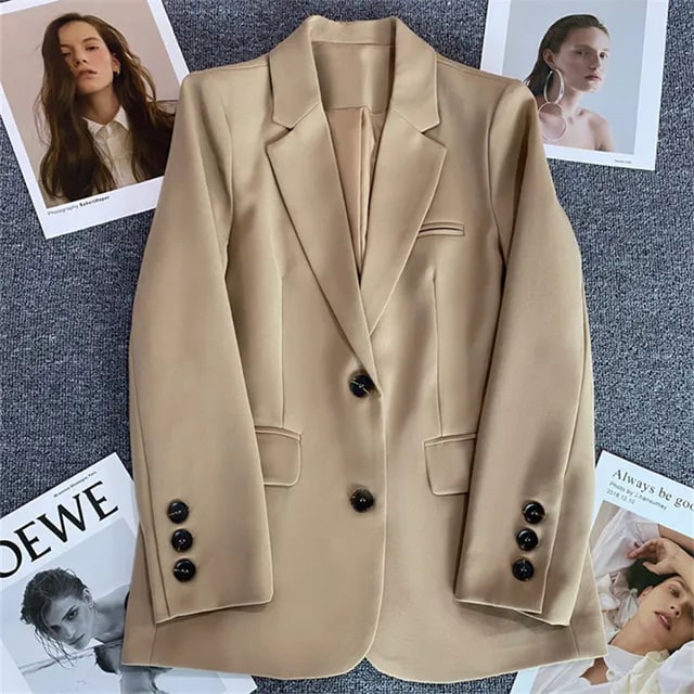 Jocelyn - Tijdloze Oversized Blazer voor Dames