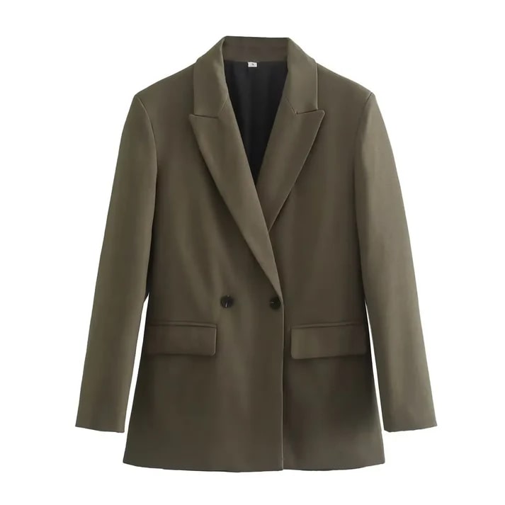 Kayla - Tijdloze Lange Blazer voor Dames