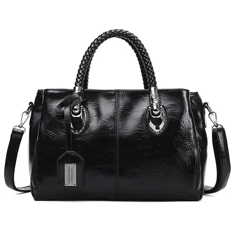 Laure™ Luxe Lederen Tas - Elegante Handtas voor Dames
