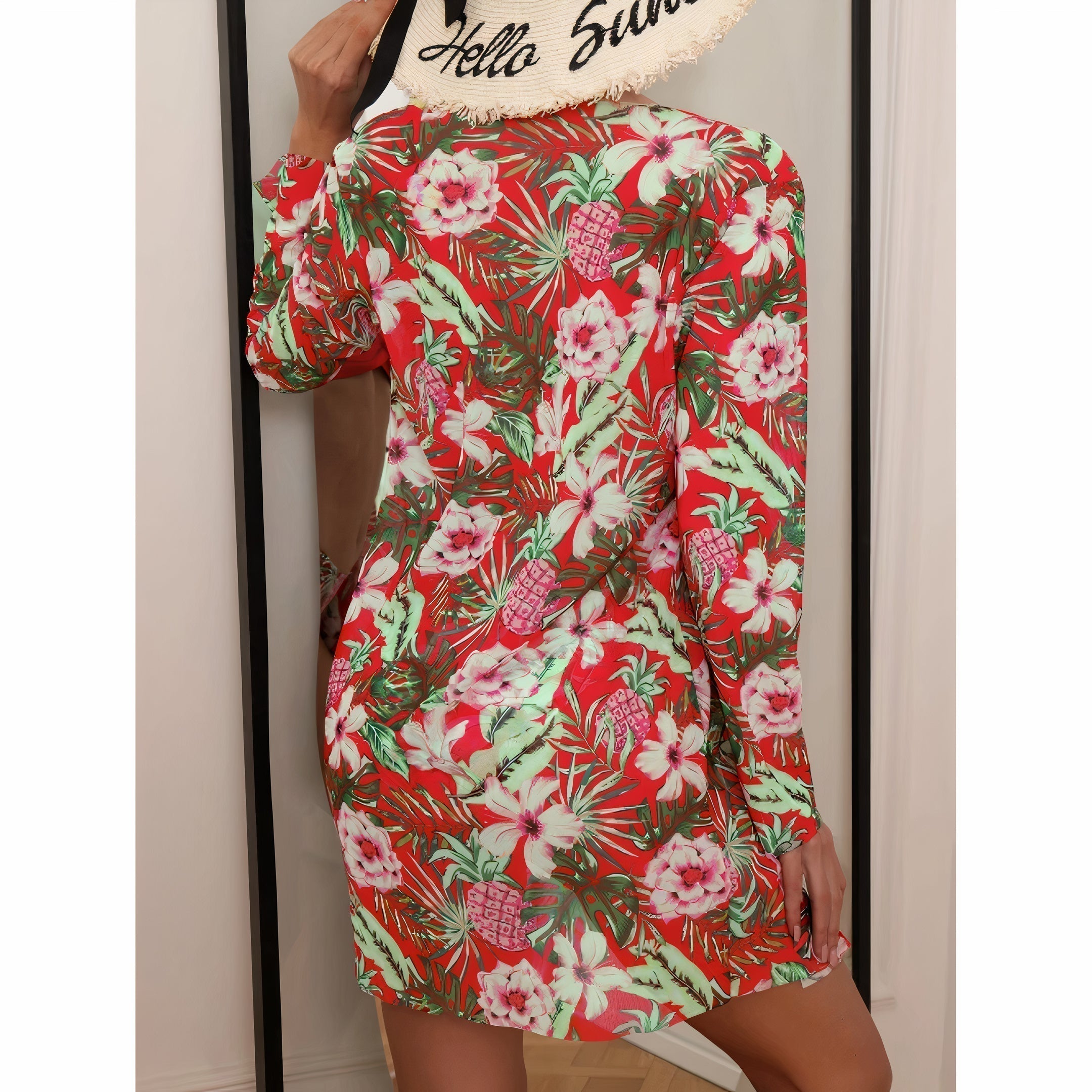 Lyn - 3-Delige Bikini Set met Bloemenprint voor Vrouwen