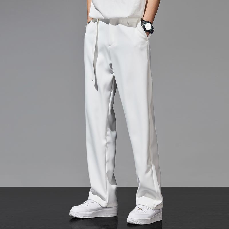 Men's Trousers – Relaxed Fit – Straight Leg – Lightweight Breathable Comfort – Casual Style