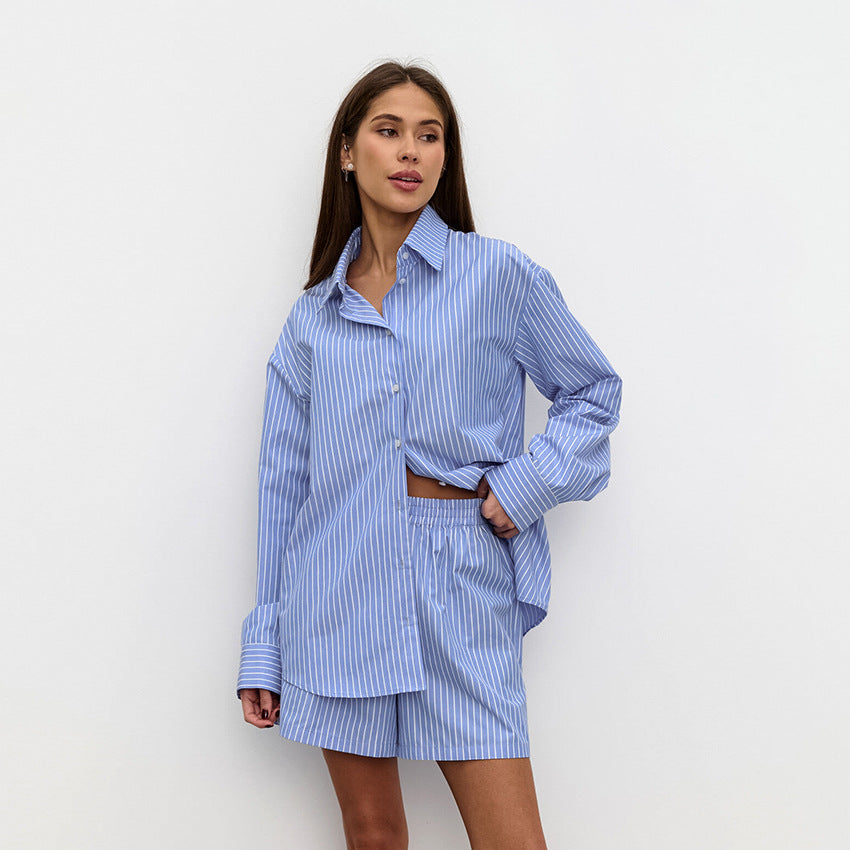 Linde - Stripe Shirt (Gratis Broekje)