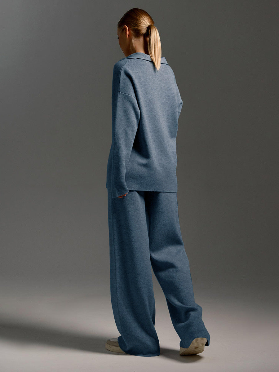 Dames Gebreide Trui - Losse Pasvorm - Polokraag - Lange Mouwen - Comfortabel Casual